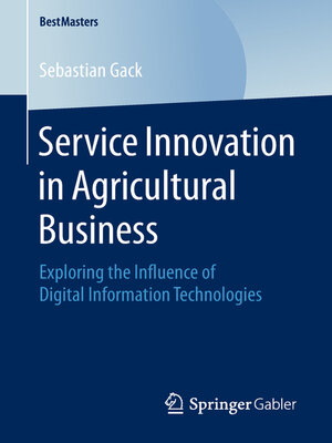 cover image of Service Innovation in Agricultural Business